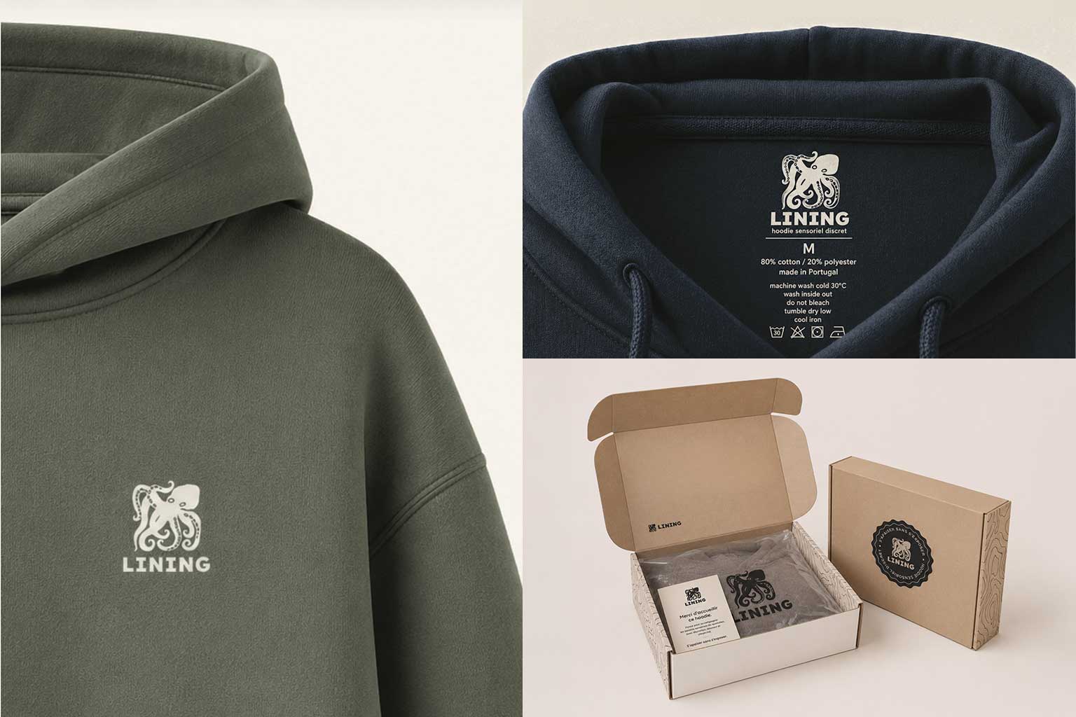Hoodie Lining NIGHT – Image 8